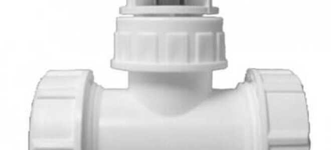 Вентиляционный клапан для канализации — предназначение и принцип работы