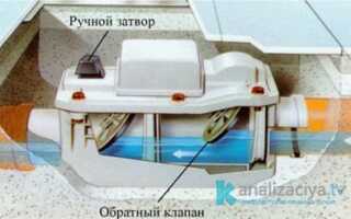 Клапан для канализационной трубы: виды, размеры и цены