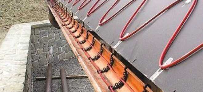 Кабель для обогрева кровли и водостоков: как выбрать, виды и цена