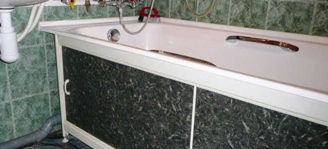 Как установить экран под ванну – советы, рекомендации, варианты установки