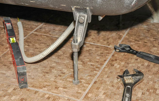 высота ванной от пола стандарт