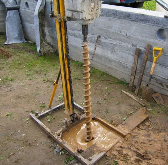 ручное бурение на воду