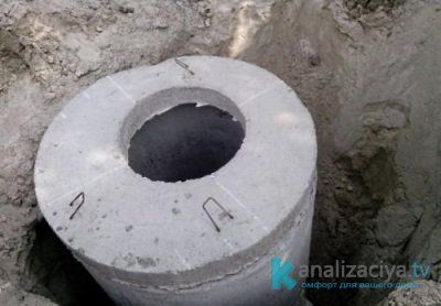 Выгребная яма из бетонных колец