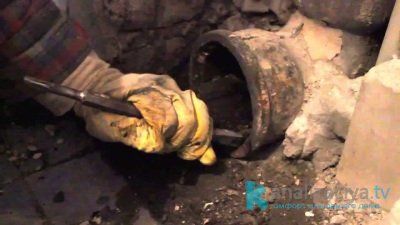 Демонтаж чугунных канализационных труб