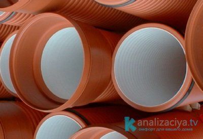 Гофрированные трубы для наружной канализации Гофрированные трубы для наружной канализации