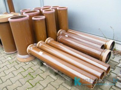 Керамические канализационные трубы