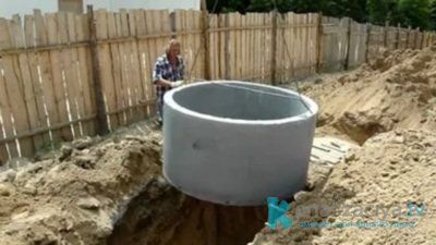 Особенности выгребной ямы из бетонных колец