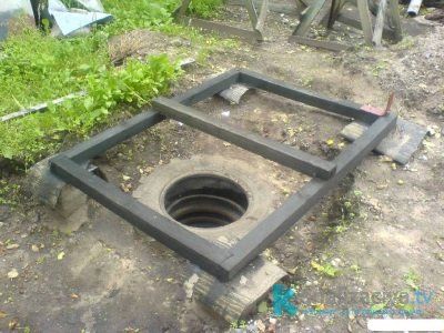 Строительство дачного туалета 