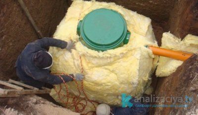 Как предотвратить промерзание выгребной ямы?