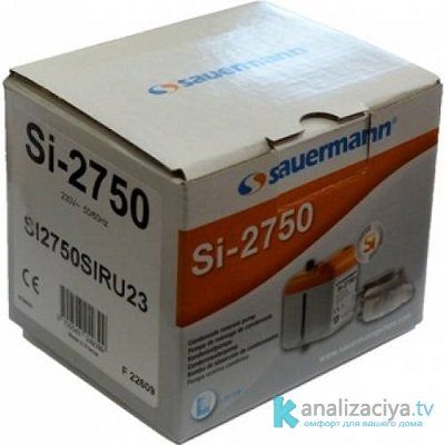 Дренажный насос Sauermann si 2750