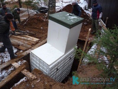 Особенности установки септика Топас