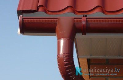 Из какого материала изготавливают водосточные системы Тритон?