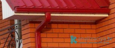 Стальные водостоки прямоугольного сечения