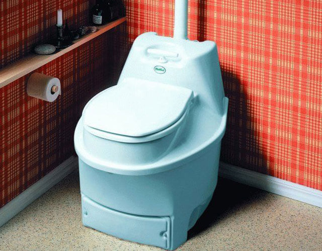 как работает биотуалет для дачи