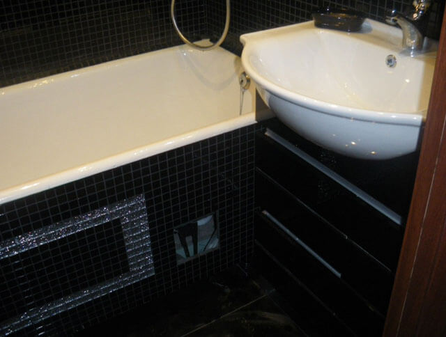 высота ванной от пола стандарт