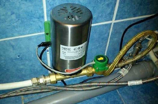 насос повышающий давление