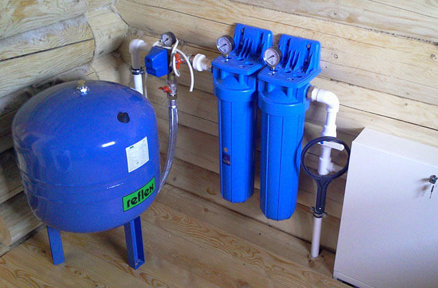 водоснабжение частного дома из колодца как провести воду из колодца в дом