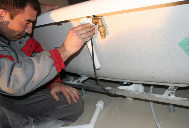 как установить железную ванну как установить железную ванну