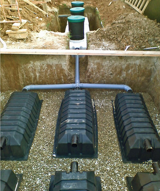 обустройство септика в частном доме