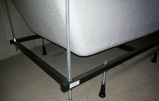 стандартная высота ванной