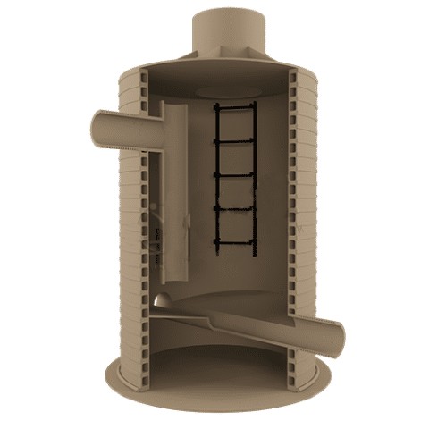 Стандартный перепадный гаситель Стандартный перепадный гаситель