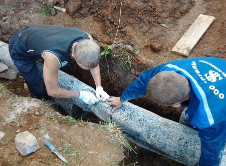 Утепление водопровода