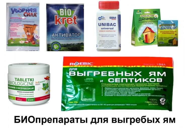 биопрепараты для ям